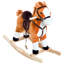Cheval à bascule en peluche pour enfants