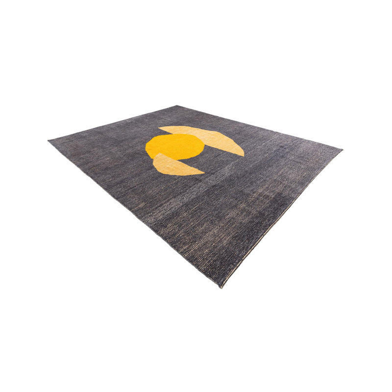 Tapis gris foncé Ottilie
