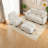 Compression Cozy Chenille Sectionals, Modern Pleated L Shape For Home