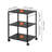 23.6'' H x 16.5'' W Printer Stand with Wheels