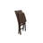 Stakmore Parson's Upholstered Back Folding Chair, Espresso Frame with Jax Fabric-16066254