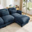 Ensemble de canapés modulaires Cloud Feel avec pouf amovible et coussins lombaires-481145032-481145037