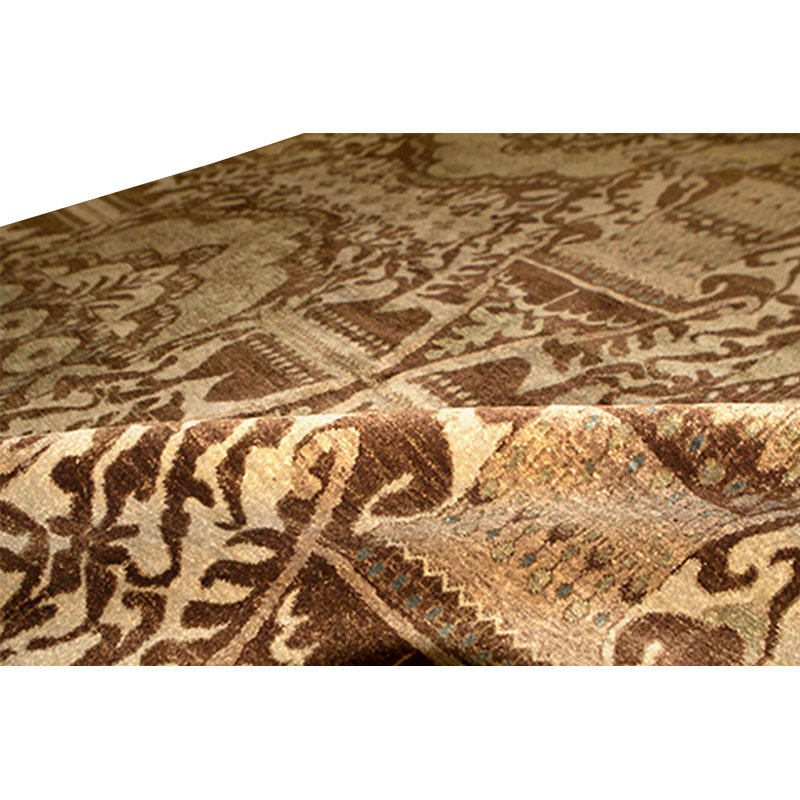 Wool Ikat Area Rug