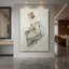 «From the Frontispice of Le Pater» - Toile tendue avec châssis par Alphonse Mucha-370860632