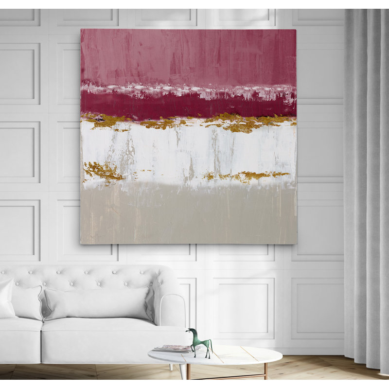 «Springtime in Sedona II», reproduction de peinture à l'huile, Toile tendue, H 16 po x l 16 po x P 1,5 po