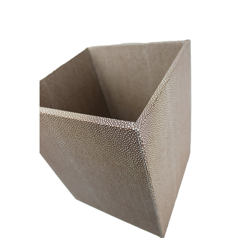 Darryn 12 Litre Waste Basket, Brown