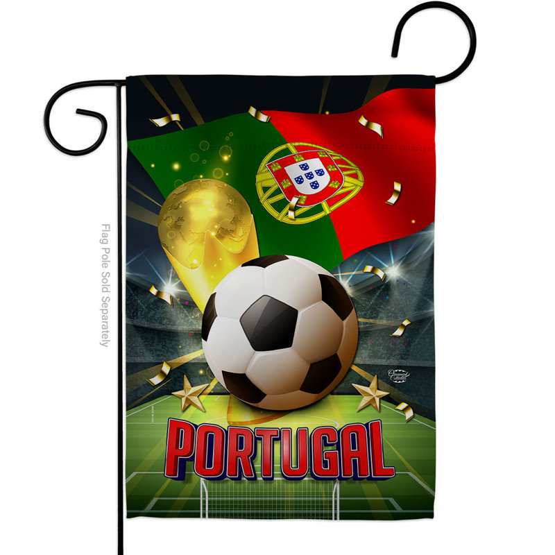 Jaslen Double Sided Polyester Garden Flag, 18.5" H x 13" W