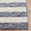 Tapis rayé gris foncé / ivoire Kyro-244916538