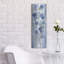  «Seaside Flowers I» par Silvia Vassileva, art mural en métal, 12 po x 36 po-351446108