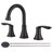 Widespread 2-handle Bathroom Faucet with Drain Assembly-80810852