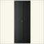 Armoire de cuisine en métal avec portes, organisateur de rangement autoportant robuste avec 5 tablettes réglables, assemblage sans outil pour garde-manger, cuisine, salle de bain