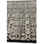 Tapis noir et blanc Judy