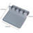 SILICONE Rectangle Utensil Crock