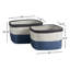 Ayden 2 Piece Fabric Basket Set