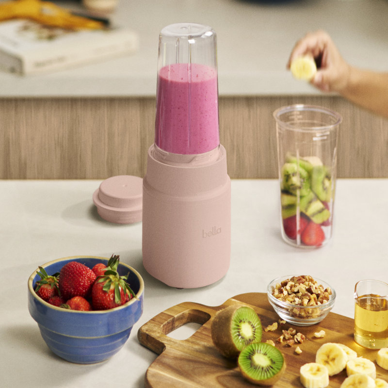 Bella 6 Piece Rocket Blender, Blossom