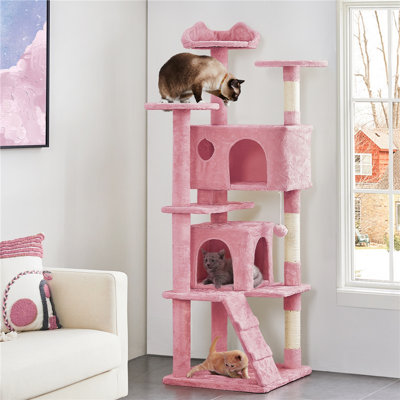 Suzette 70" Multilevel Indoor Cat Tree Tower for Small Medium Cats