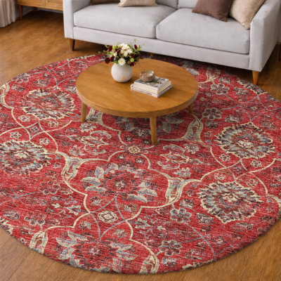 Premium Machine Washable Dream Shag ADS95 Ornate Rug