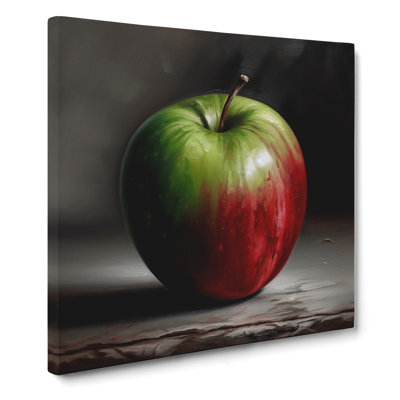 Apple Oil Painting - No Frame Print