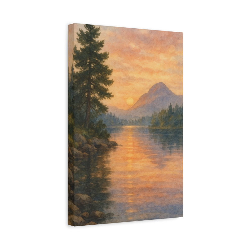 Aaroon Single Picture Frame Print on Canvas, 45.72 cm H x 30.48 cm W