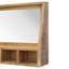 Sahara Flat Mirror with Shelves