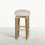 Maris Mahogany Swivel Bar Stool