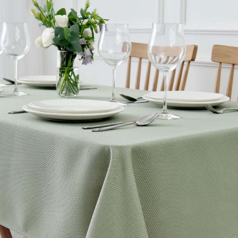 Nappe carrée jacquard résistante aux taches, infroissable, lavable, lavable et douce, 60 po carré