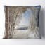 Coussin Printed Lake in Winter Woods-2021699741-2021699729