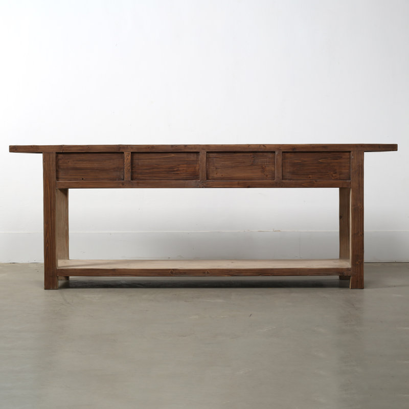 91'' W Solid Wood Console Table