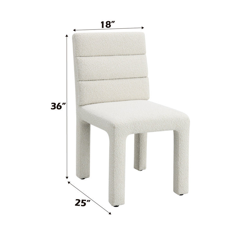 Collection de chaises d'appoint 2 Beige Boucle