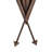 Desert Arrow Steel Flush Mount Sconce