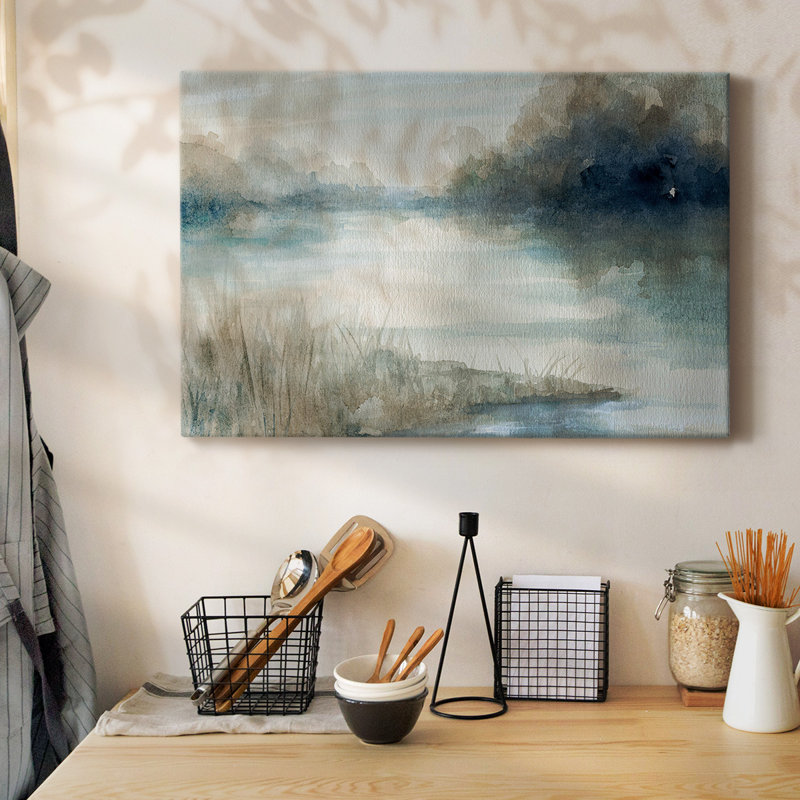 Still Still Waters - Toile tendue avec châssis, H 8 po x l 12 po