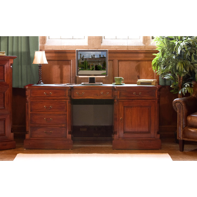 Aliysha Solid Wood Computer Desk