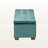 Teal Blue Velvet Upholstered Storage Ottoman Bench, 15.35'' H X 46.06'' W X 16.73'' D-20435250