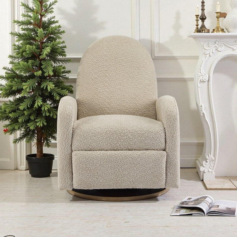Fauteuil inclinable et pivotant standard 360, Amande
