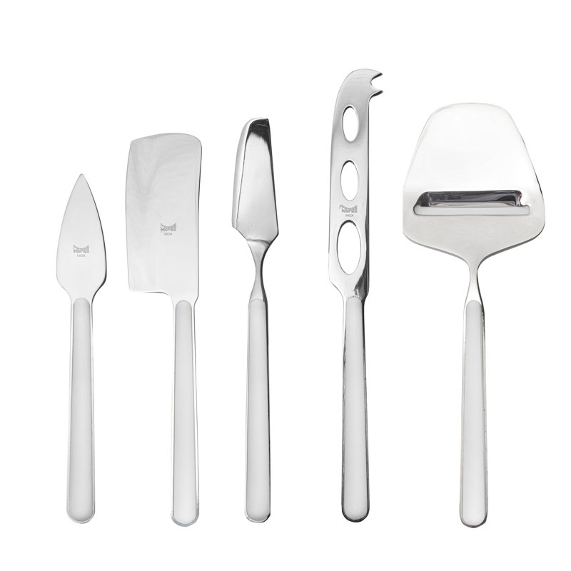 Couteau à fromage en acier inoxydable Fantasia, Porcelaine fine