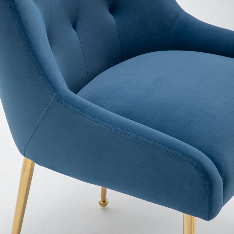 Chaise d'appoint Mayreli, Bleu marine