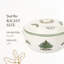 Casserole ronde avec arbre de Noël Spode - 2,5 pte