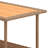 Rectangular All-Weather Wicker Outdoor Coffee Table with Storage