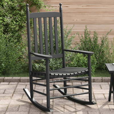 Arthella Solid Wood Rocking Chair
