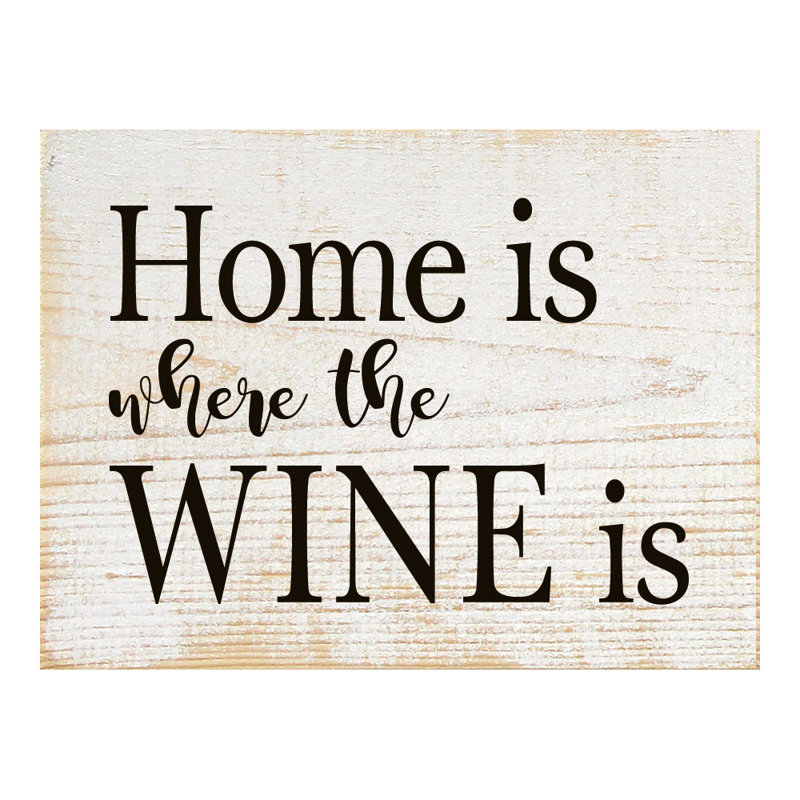 Home Is Where The Wine Is (maison de campagne), Blanc sablé / noir