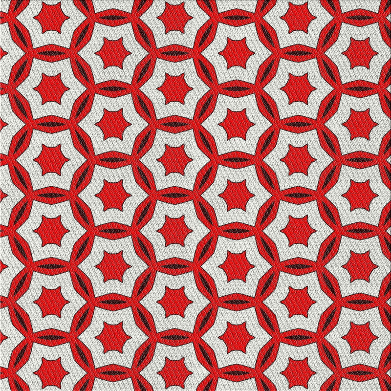 Geometric Indoor Rug, Square 8'