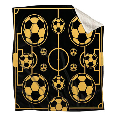 Ballons de soccer, couvertures