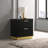 Sophia Black 2-Drawer Nightstand-1742146998