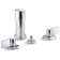 Components Widespread Bidet Faucet With Lever Handles