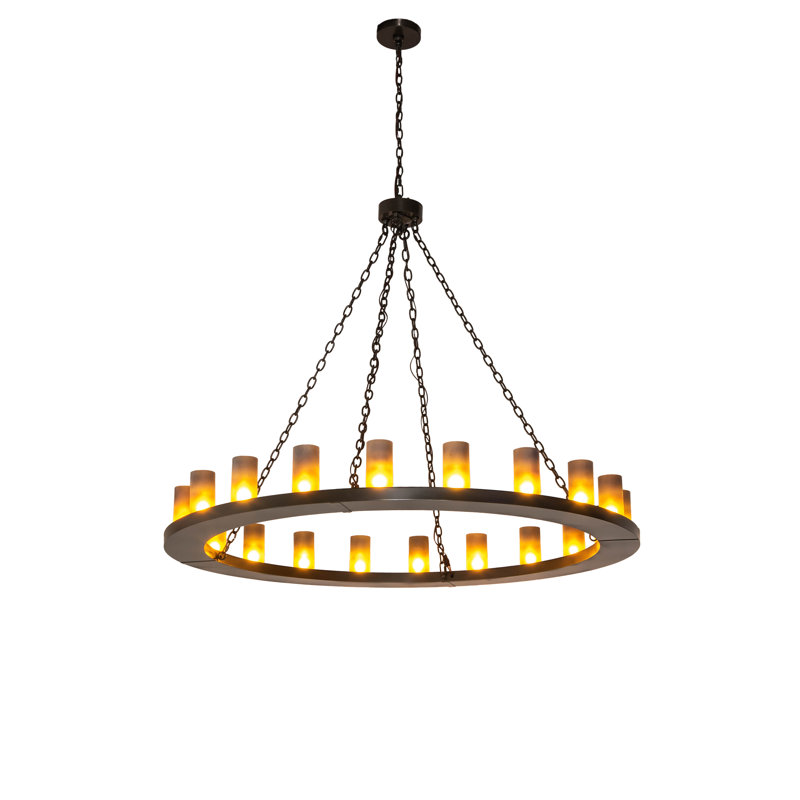 Lustre 20 lumières Loxley de 60 po Jazzariah