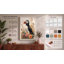 Puffin Among Flowers Botanical - Wrapped Canvas-77463728-77463734
