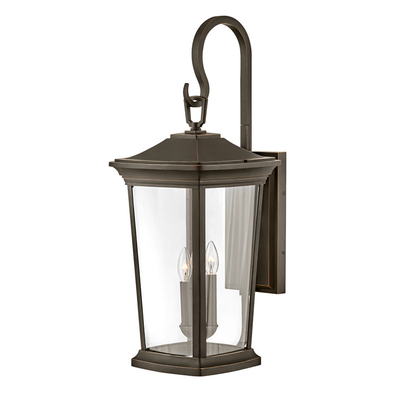 Lanterne murale d'extérieur à 3 ampoules Bromley, Bronze huilé, Non