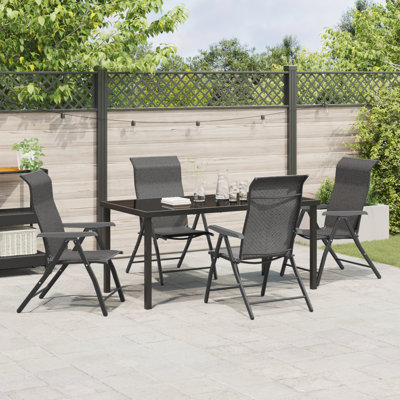 4 - Person Patio Dining Set Table,