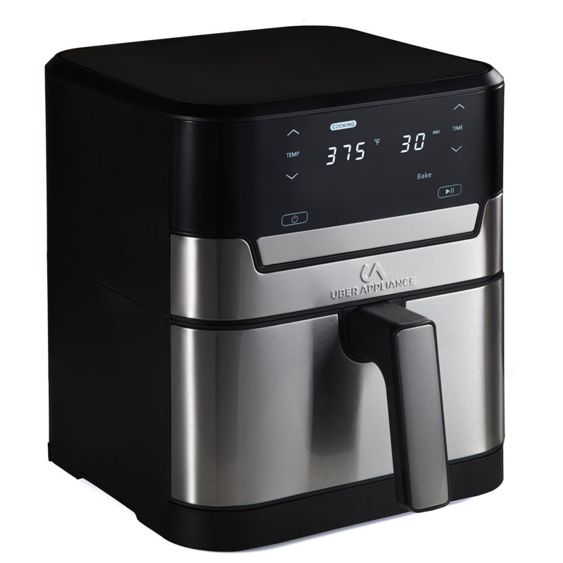 Uber Appliance 7 pte Friteuse à air XL de qualité supérieure - revêtement en céramique sans PFOA / PTFE