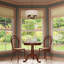 WM631 - Plinthe en bois massif de style colonial américain, P 9/16 po x l 3 1/4 po x L 96 po, noyer teint-96930559